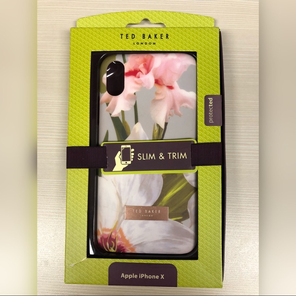 Ted Baker iPhone X case. Very elegant.